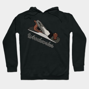 Woodworker Hand Plane Tool Father Son Dad Hoodie